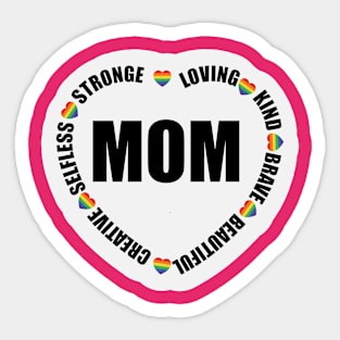 Mothers Day Gift Shirt for Mom on Mother and Day Mother Birthday  event Celebration Sticker